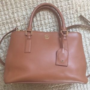 Tory Burch Robinson Saffiano Leather Satchel